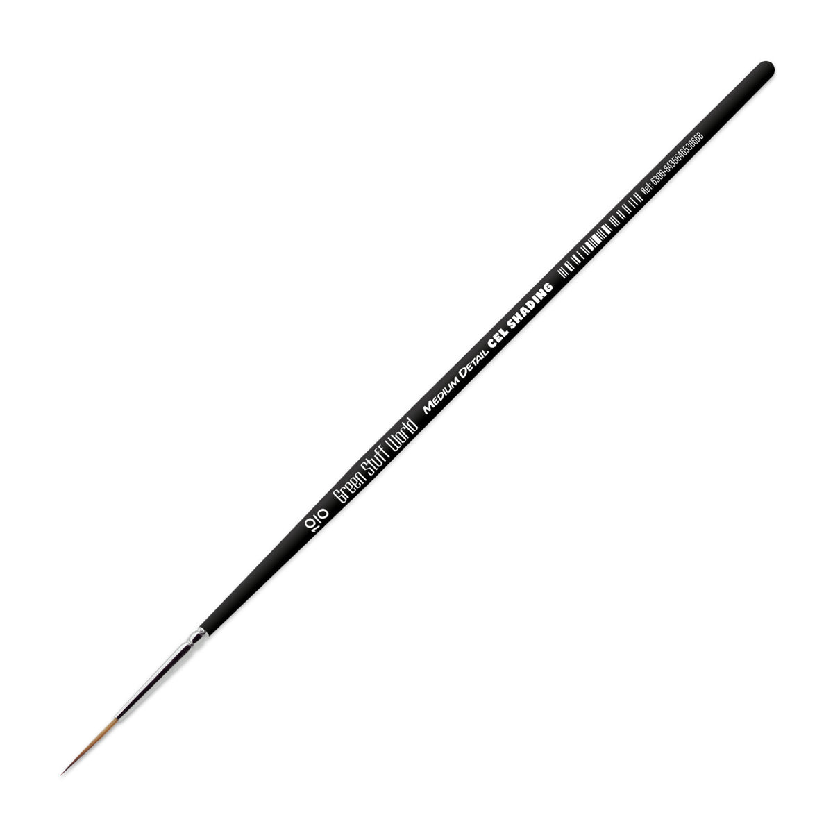 Cel Shading Brush 10/0 – sintetička četkica za oštre linije i detalje