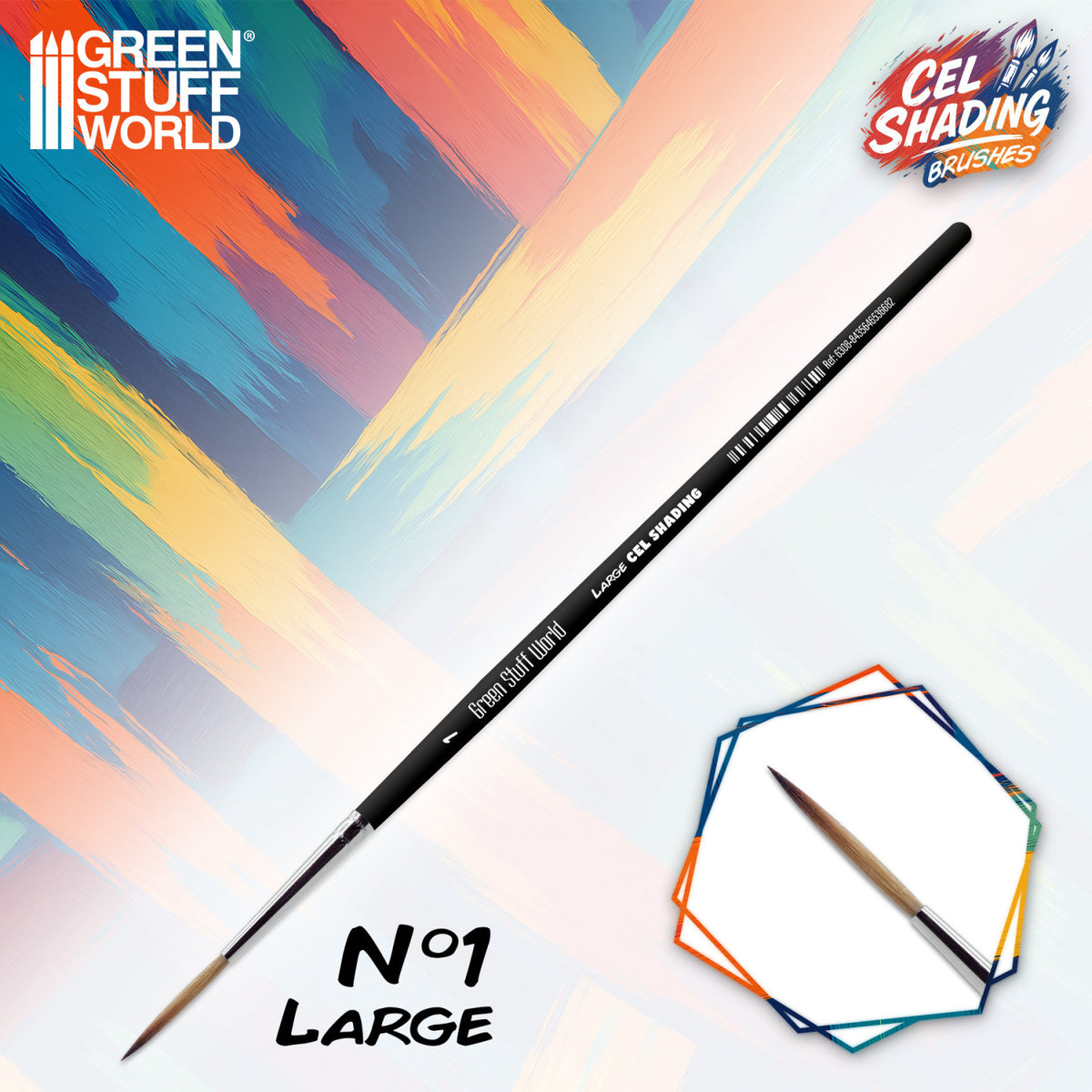 Synthetic Cel Shading Brush 1 Large – četkica za anime i toon shading
