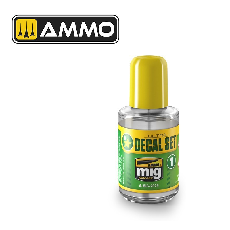 Ammo Ultra Decal Set tečnost za dekale

Tečnost za postavljanje dekala na makete