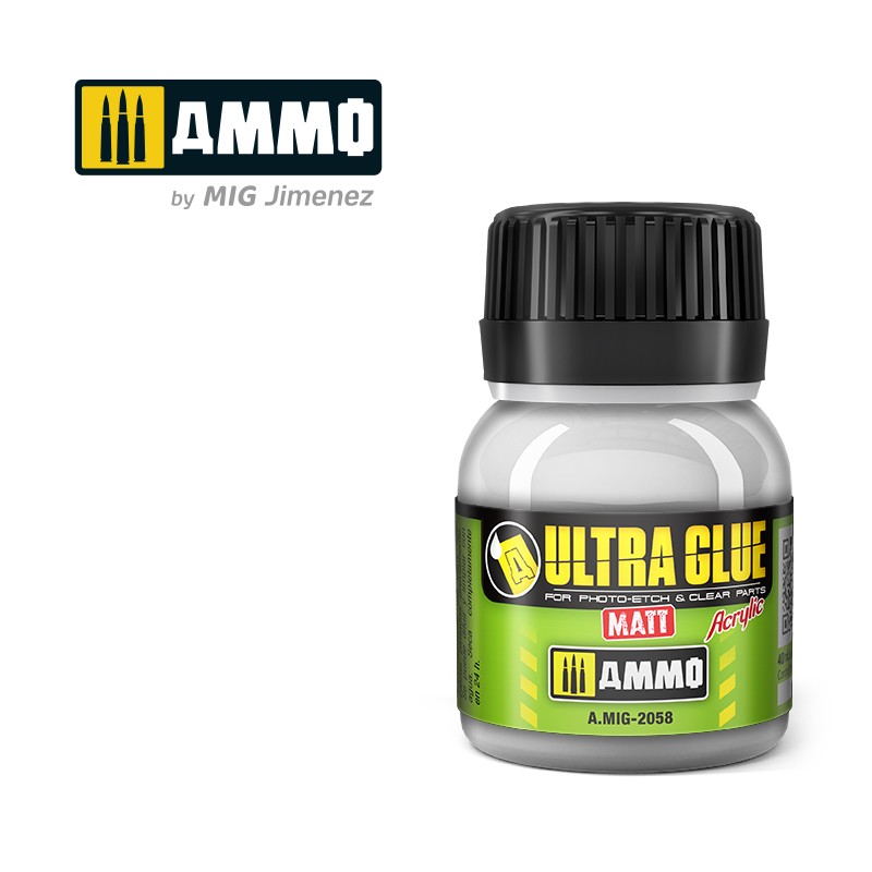 Ammo Ultra Glue Matt lepak za makete

Mat lepak za providne i sitne delove