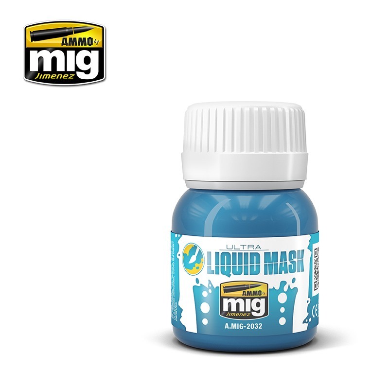Ammo Ultra Liquid Mask tečna maska za makete

Tečna maska za zaštitu delova tokom farbanja