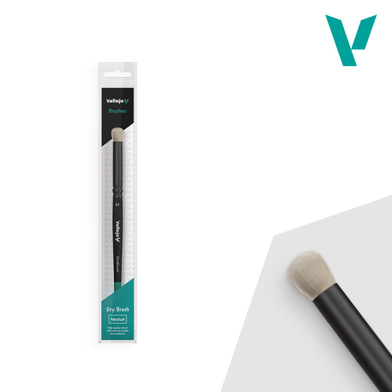 Vallejo Dry Brush M - Prirodna Dlaka
