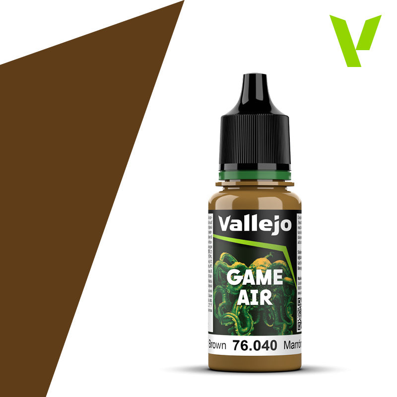 Vallejo Leather Brown 18ml - Game Air 76.040