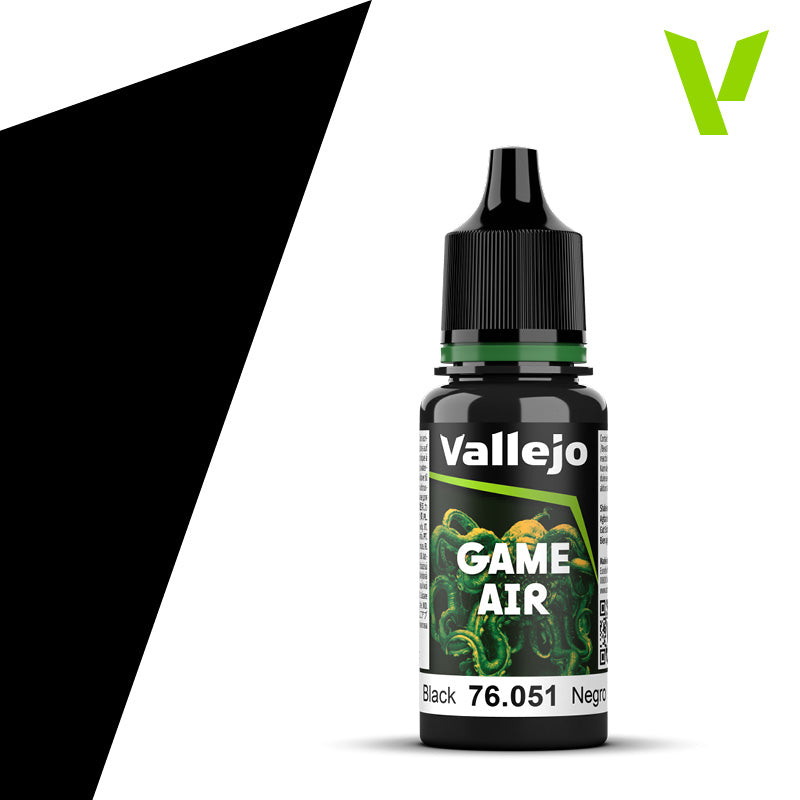 Vallejo Black 18ml - Game Air 76.051