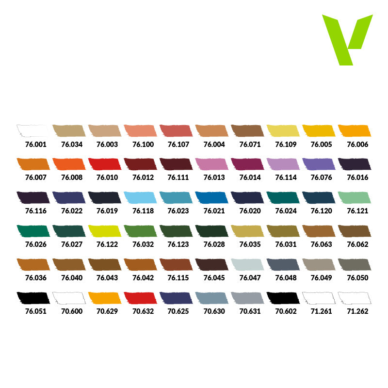 Vallejo Game Air Creative Full Collection - Kofer 60 Boja 72.185