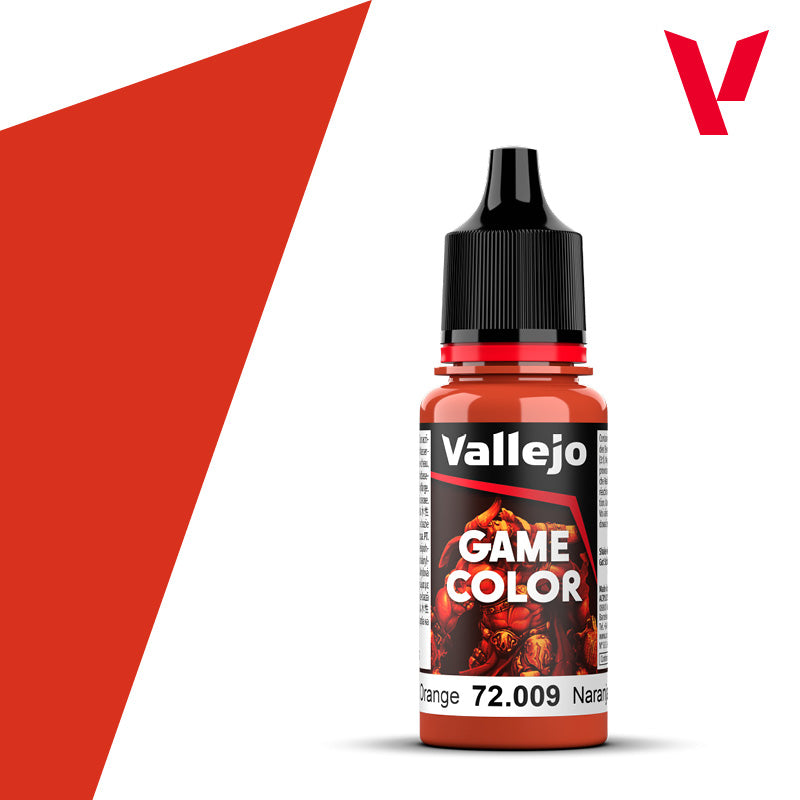 Vallejo Hot Orange 18ml - Game Color 72.009