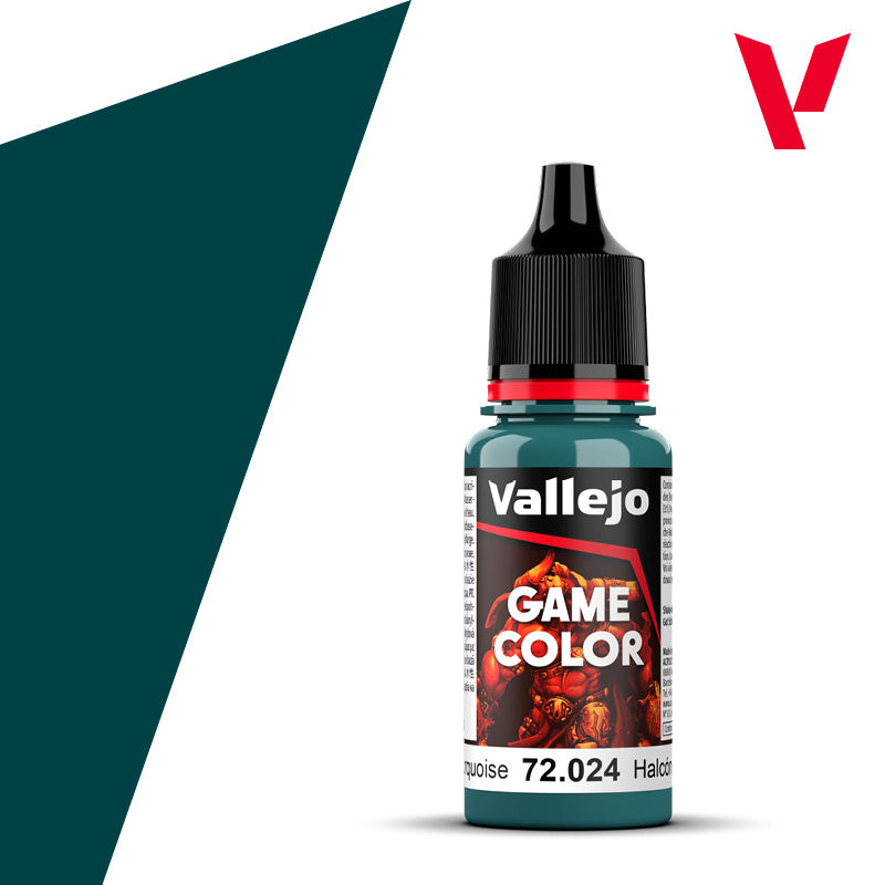 Vallejo Turquoise 18ml - Game Color 72.024