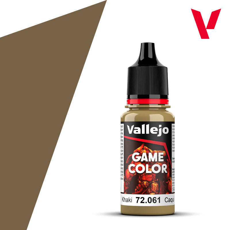 Vallejo Khaki 18ml - Game Color 72.061
