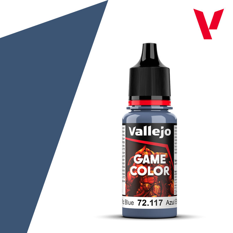 Vallejo Elfic Blue 18ml - Game Color 72.117