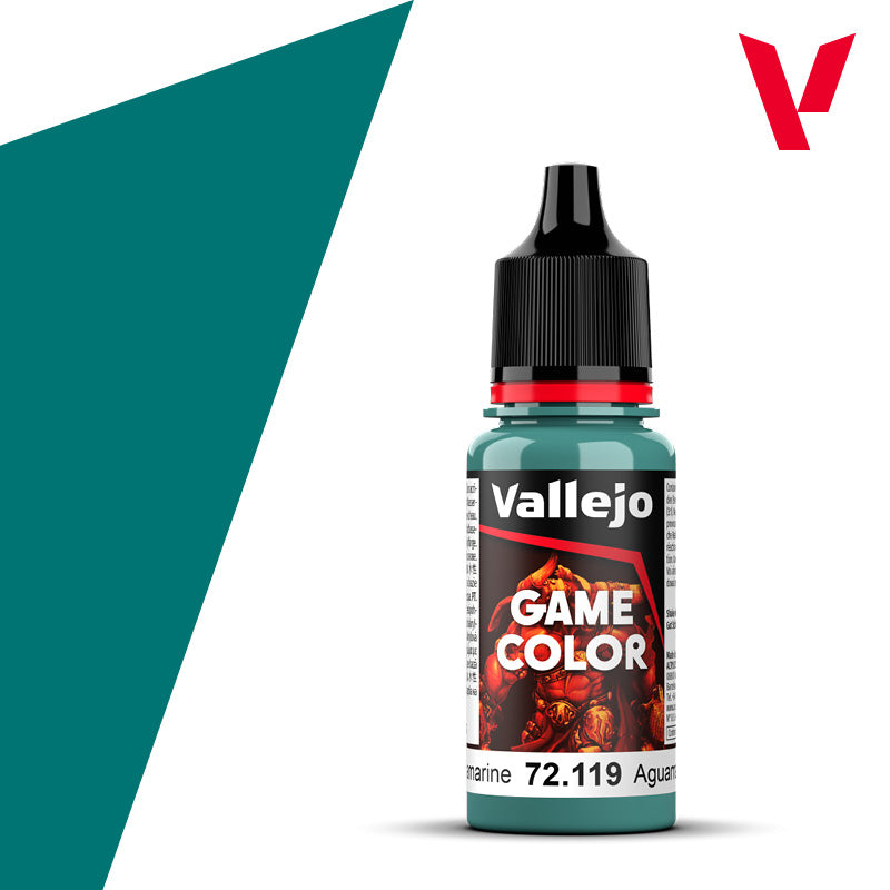 Vallejo Aquamarine 18ml - Game Color 72.119