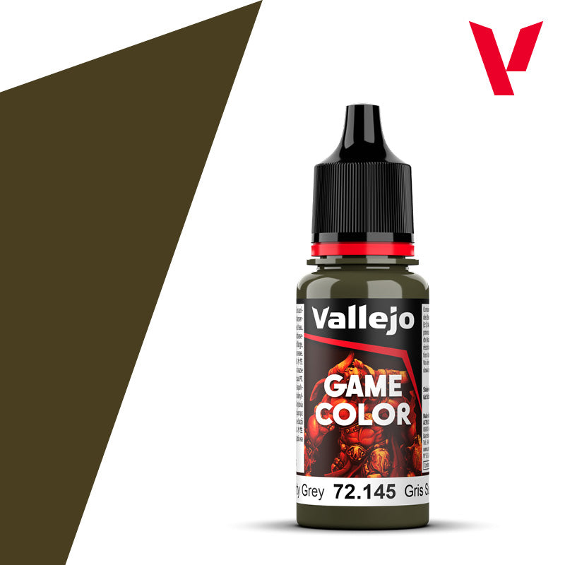 Vallejo Dirty Grey 18ml - Game Color 72.145
