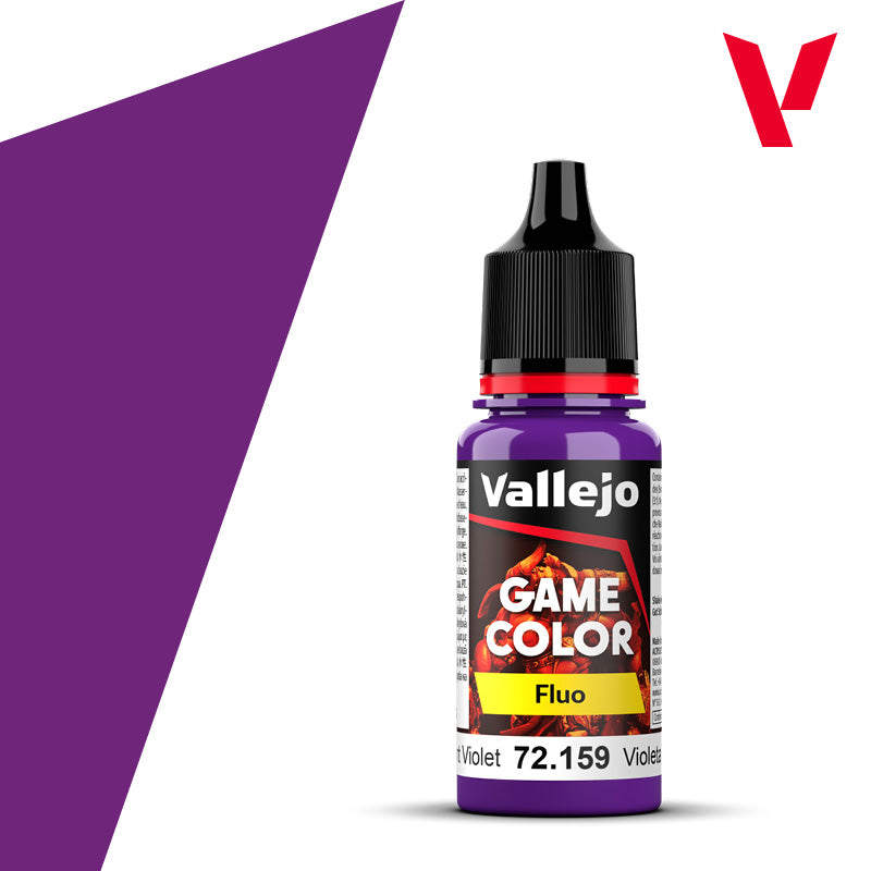 Vallejo Fluorescent Violet 18ml - Game Color 72.159