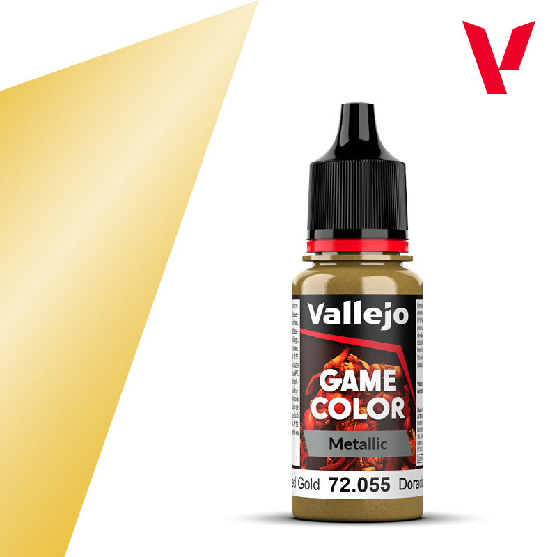 Vallejo Polished Gold 18ml - Game Color 72.055