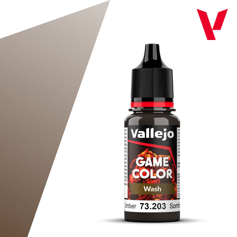 Vallejo Umber Wash 17ml - Mecha Color 73.203