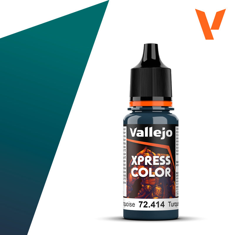 Vallejo Caribbean Turquoise 18ml Xpress Color 72.414, speedpaint boja za brzo farbanje figura