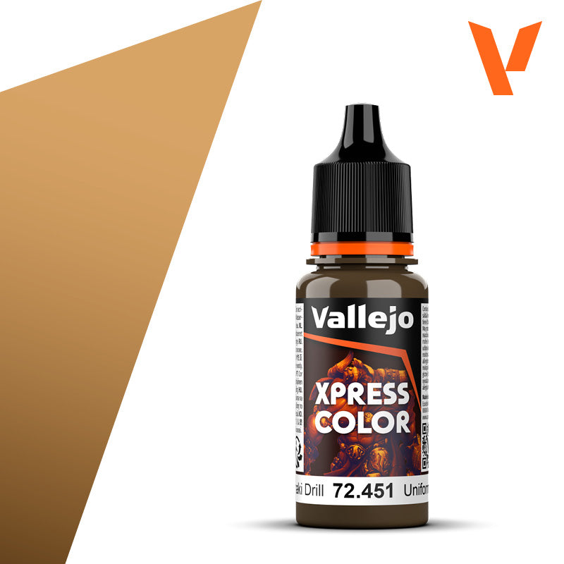 Vallejo Khaki Drill 18ml - Xpress Color 72.451