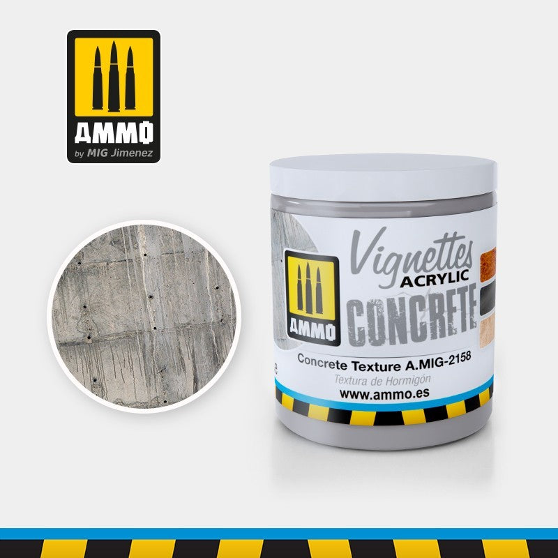 Ammo Vignettes Concrete Texture tekstura betona za makete

Betonska površina za diorame i makete