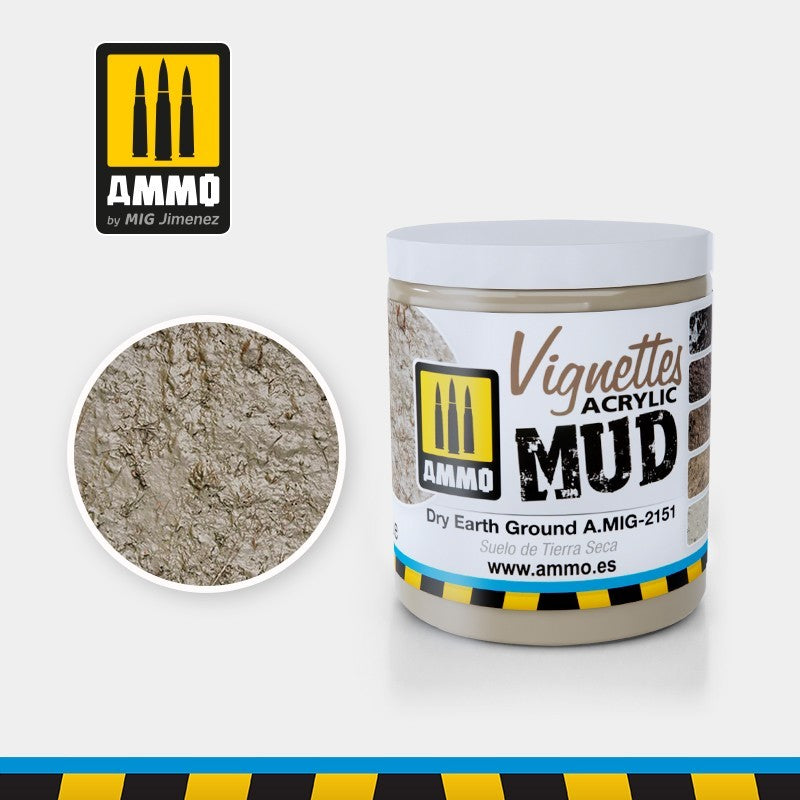 Ammo Vignettes Dry Earth Ground tekstura zemlje za makete

Suva zemlja za diorame i makete