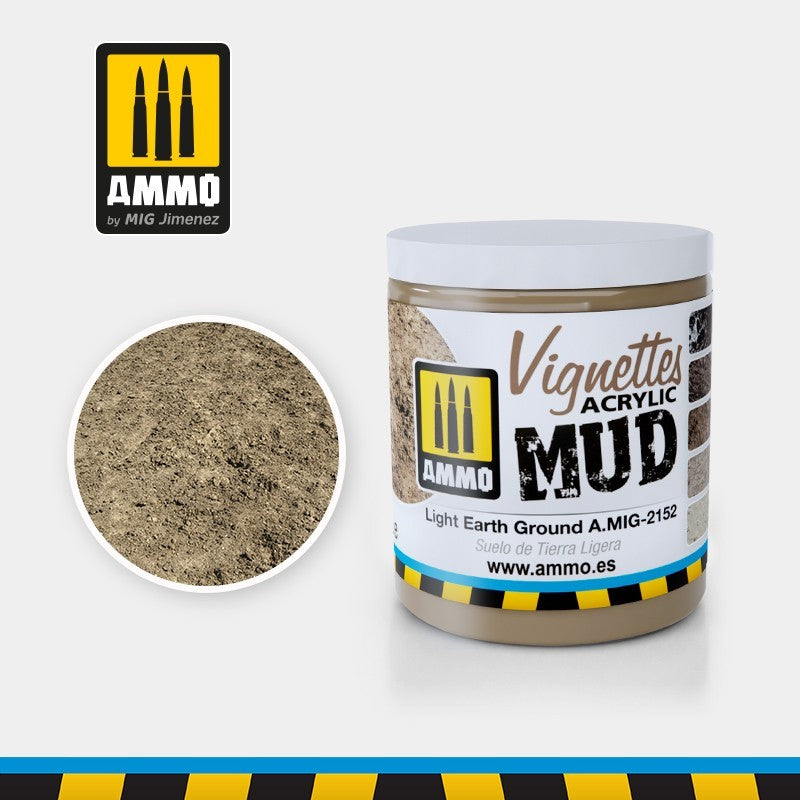 Ammo Vignettes Light Earth Ground tekstura zemlje za makete

Svetla zemlja za diorame i makete