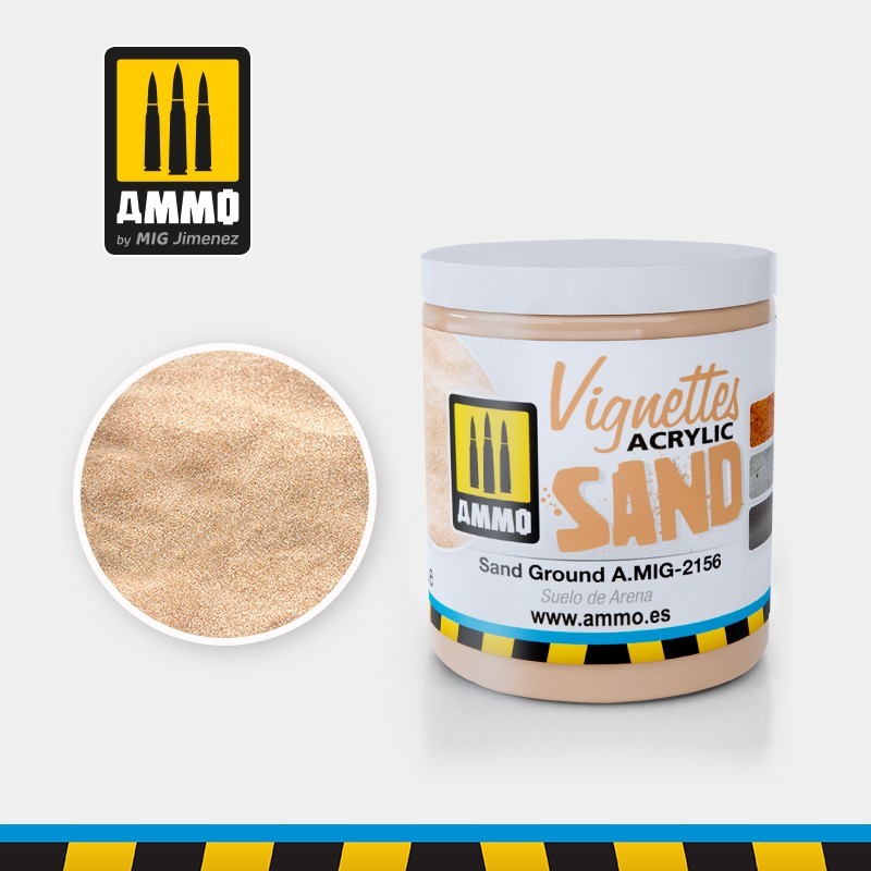 Ammo Vignettes Sand Ground tekstura peska za makete

Pesak za diorame i makete