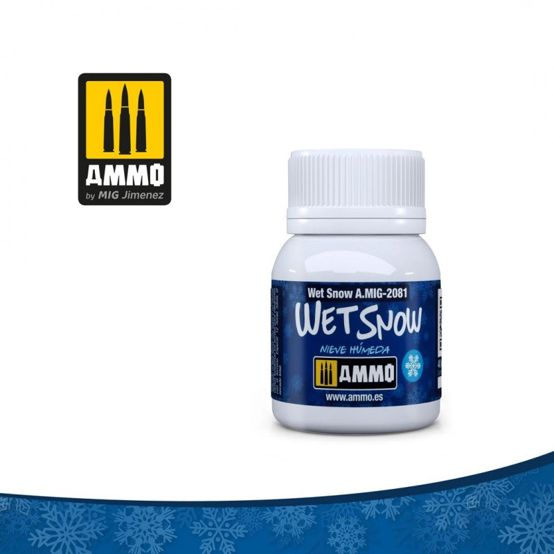 Ammo Wet Snow efekat mokrog snega za makete

Mokar sneg na dioramama i modelima